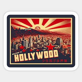 Hollywood Sticker